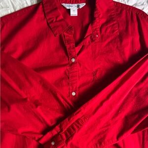 Old Navy Boyfriend Shirt, Size Medium